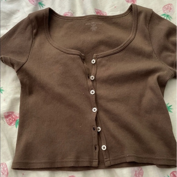 Brown zelly top - Picture 1 of 1